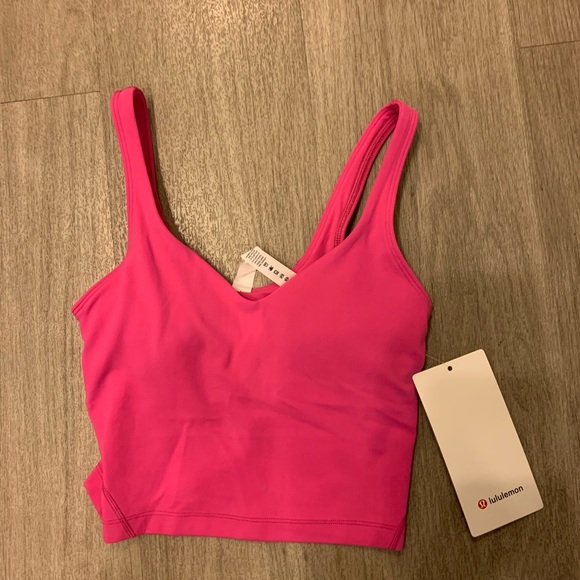 sonic pink lululemon tank